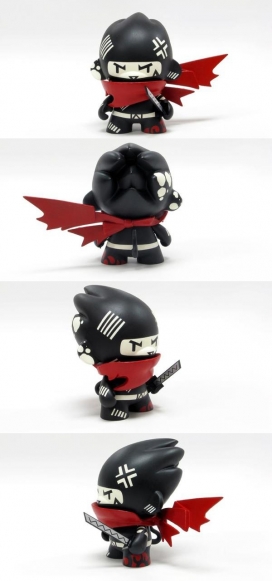 英寸定制的忍者剑客玩具