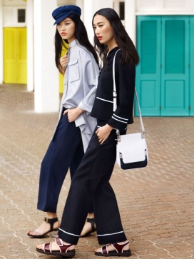 漫步木栈道-VOGUE中国2014年1月