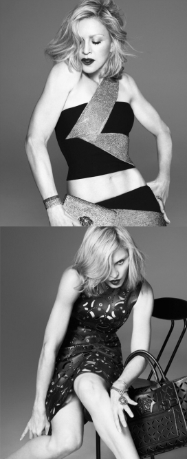 麦当娜-Versace范思哲的2015年春季广告