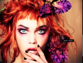 艾玛・斯特恩尼尔森-VOGUE时尚美容2014年12月-一个俏皮的“甜品”