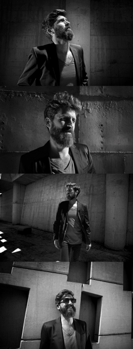 BMW 3 Series宝马3系列黑白摄影