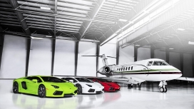 兰博基尼五彩车