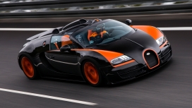 高清晰超级跑车布加迪壁纸下载