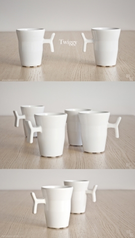 TWIGGY水杯设计-灵感来自于大自然