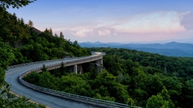 高架桥公路的风景