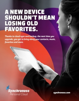 企业云服务巨头Synchronoss品牌宣传册设计