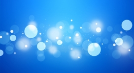 高清晰蓝色光晕炫光壁纸