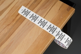 Kode影视制作公司品牌设计-一个简单的文字商标与代码元素来体现品牌的名字