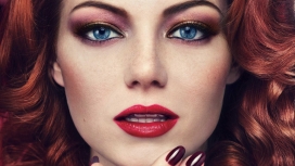 高清晰红发美女emma-stone壁纸