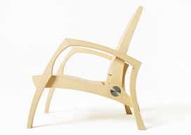 舒适松弛的Grasshopper放松躺椅-符合人体工程学