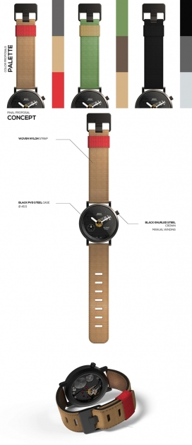 Cafe Racer咖啡厅赛车机械表-灵感来自发动机