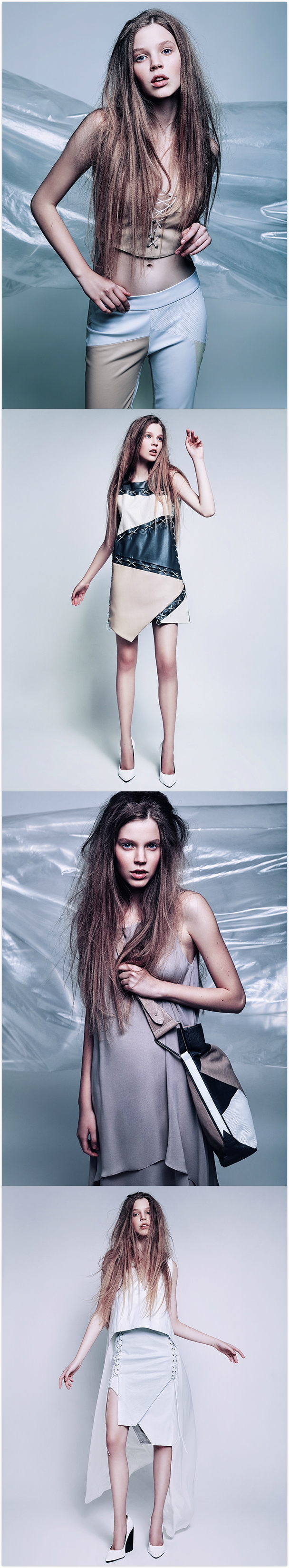 Yana Belyaeva S/S2015 Lookbook杂志人像图片