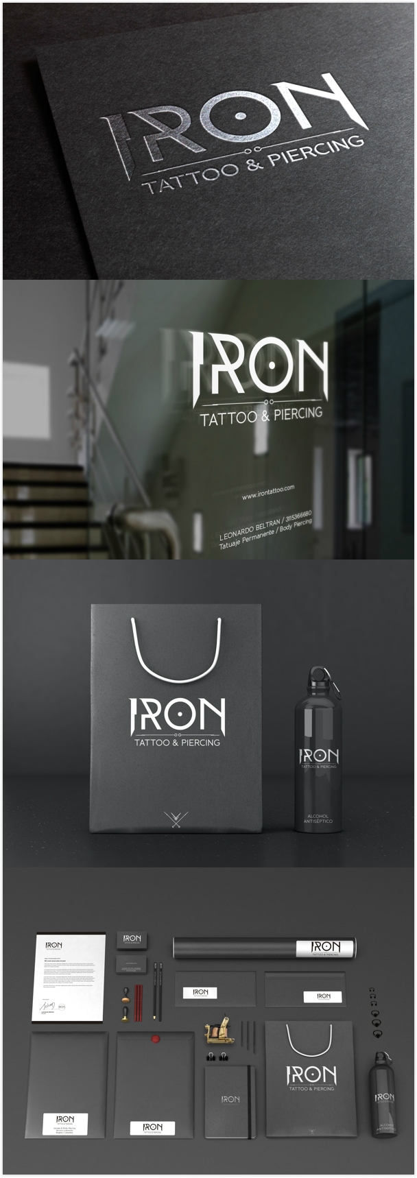 IRON磨砂品牌设计图片