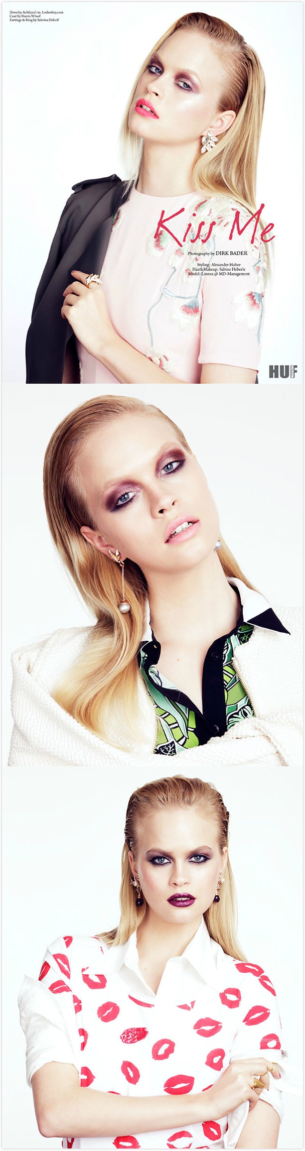 HUF Magazine杂志人像图片