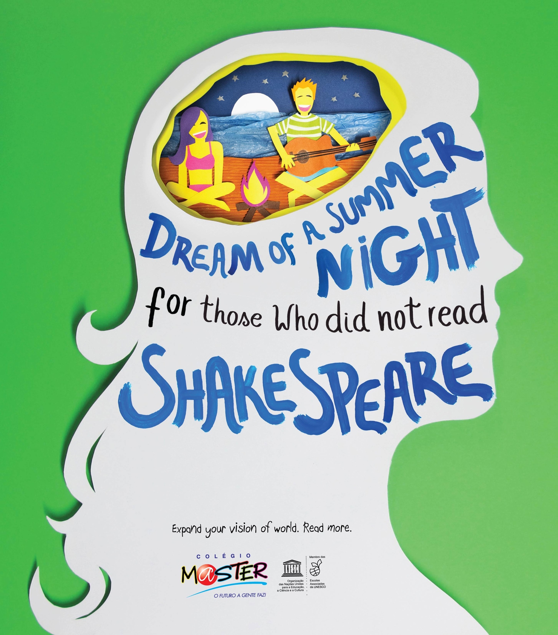 Master School硕士学校平面广告图片