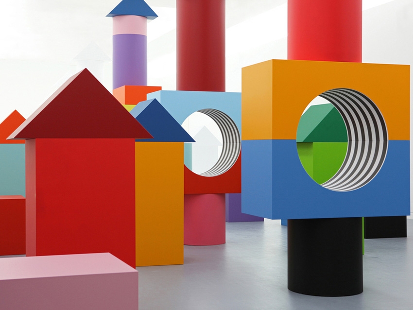 法国77岁艺术家丹尼尔・布伦的孩子们积木游戏展-是一个多姿多彩的微型城市封面大图