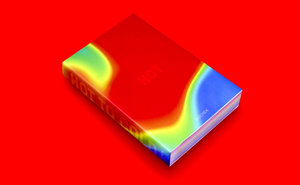 BIG―From Hot To Cold-彩虹渐变书籍设计图片