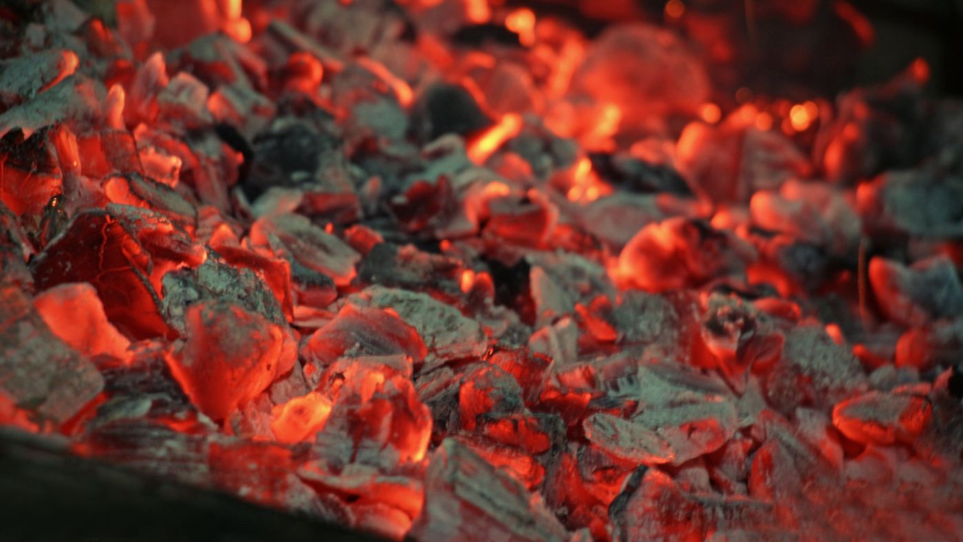 高清晰炭火写真壁纸图片