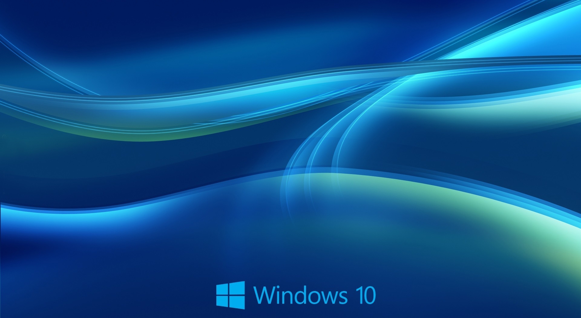 高清晰windows 10炫彩蓝色背景壁纸 欧莱凯设计网 08php Com