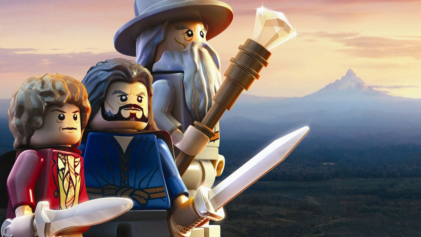 乐高霍比特人卡通人图片