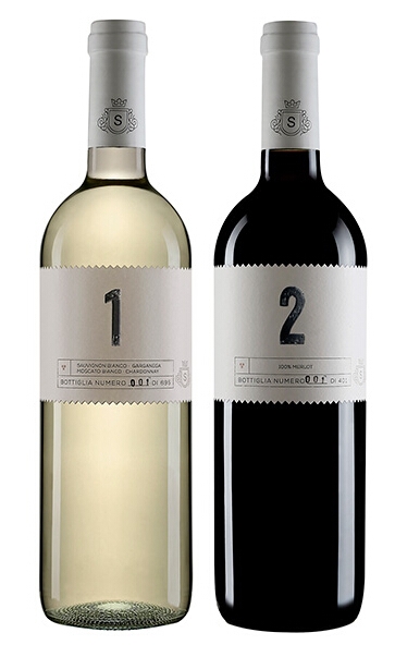 Fibonacci酒包装设计-设计灵感来双重功能,加入了自然和美丽,用新鲜的设计和时尚的外观来描述数学,设计师采用自然和粗糙的纸,给出一个优雅和现代气息图片