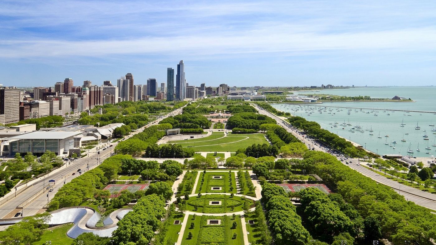 芝加哥绿色美伊利诺伊州图片