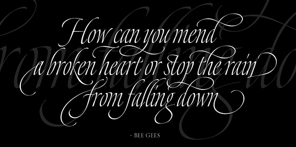 Dream Script-梦幻剧本花纹字体设计图片