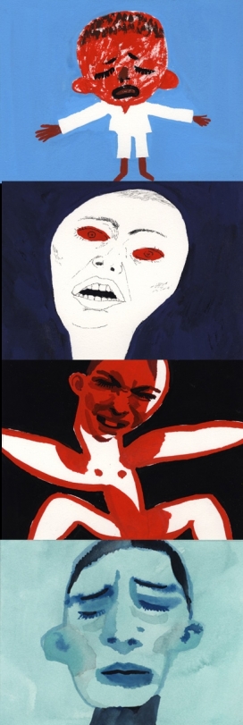 Beyond the August 298〜392-日本Hiroyuki Izutsu插画师随笔插画