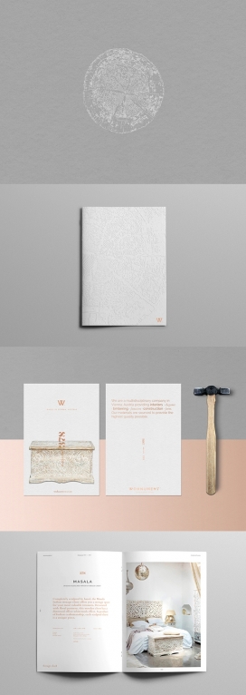 奥地利W™室内装饰建筑机构品牌设计