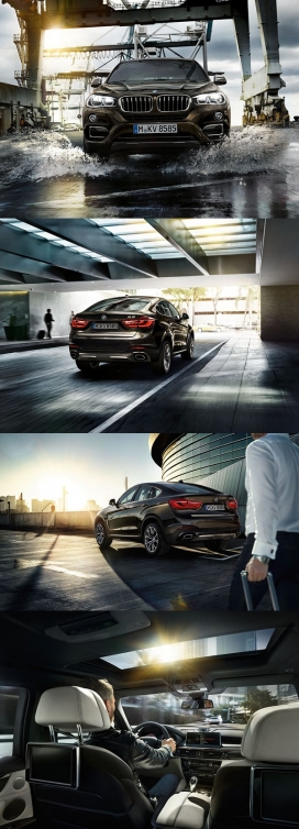 BMW宝马X6奢华的旅行
