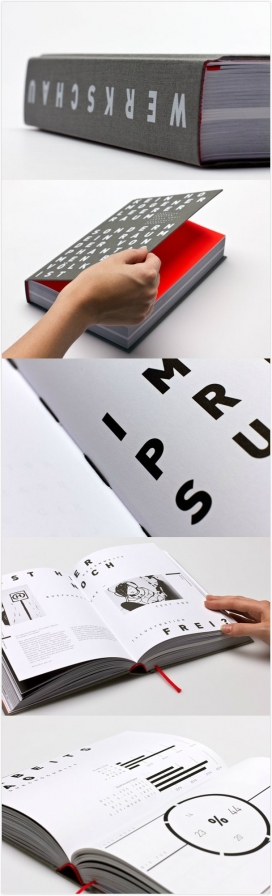 Werkschau宣传册设计