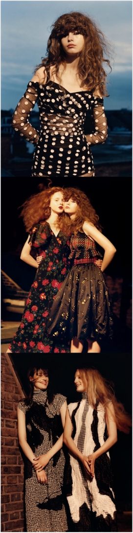 VOGUE英国-复古精神的礼服