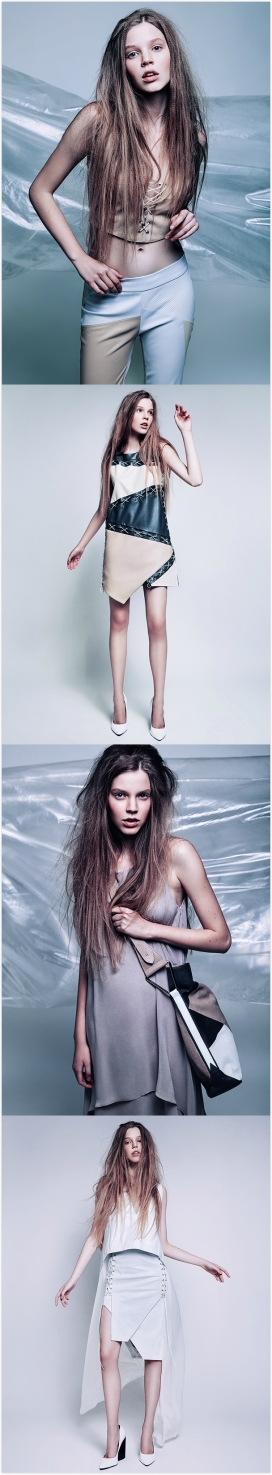 Yana Belyaeva S/S2015 Lookbook杂志人像