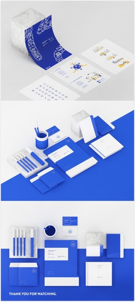 韩国警察厅年度报告发布会品牌宣传设计