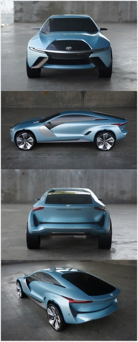 TOYOTA丰田十字巡洋舰概念车设计