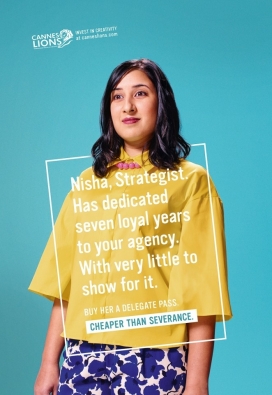 戛纳广告节平面广告