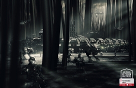 虱子没有机会-Ivermectina平面广告