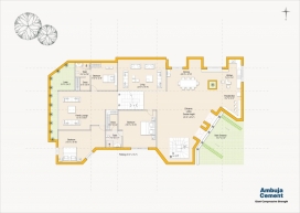 巨大的抗压强度-Ambuja Cement平面广告