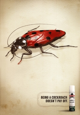 Spritex杀虫剂产品平面广告