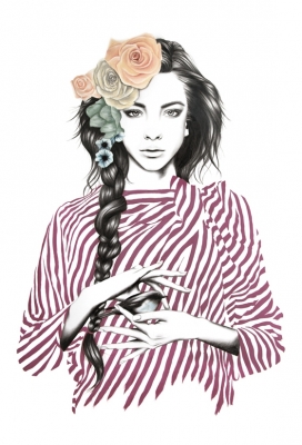 PORTRAITS/2015 人像素描插画设计