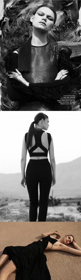 芭莎泰国2015年3月-中性深色现代风格的态度