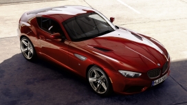 高清晰俯拍BMW宝马zagato经典双门轿跑车壁纸下载