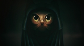 高清晰卡通猫头鹰壁纸