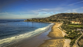 加利福尼亚达纳点海滨城市