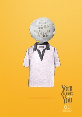 你的衣服想念你-Diego Telaroli平面广告