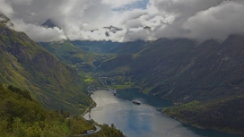 挪威盖朗厄尔峡湾水库