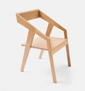 手工制作的木制家具-是专注于生产环保家具，大多是无需紧固件，而采用废除螺钉和任何化学溶剂粘贴剂组装的，由九片木质零件拼装制成，组装起来符合人体工程学