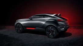 2015高清晰标致quartz概念车侧面壁纸