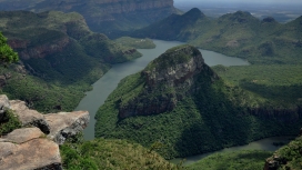 非洲布莱德河峡谷