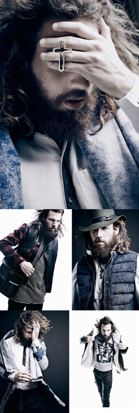 菲尔沙利文独家的Fashionisto男性人像